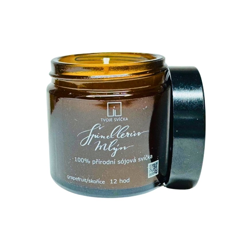 Tvoje svíčka vonná svíčka ve skle Špindlerův mlýn