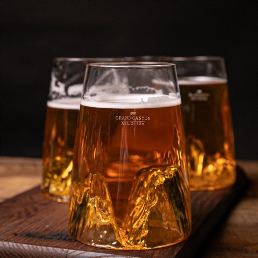 Alaskan Maker Designová křišťálová sklenice Grand Canyon