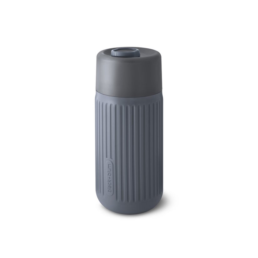 Black + Blum Cestovní skleněný hrnek na kávu 340 ml