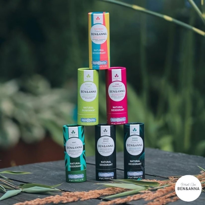 Ben & Anna Tuhý deodorant Zelený čaj 40g