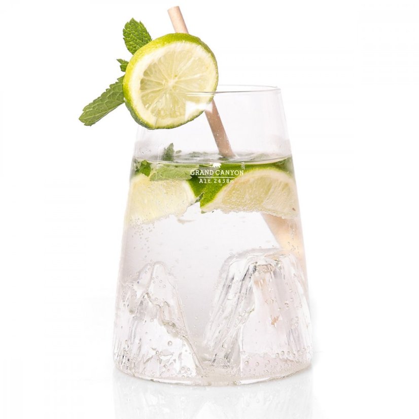 Alaskan Maker Designová křišťálová sklenice Grand Canyon