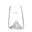 Alaskan Maker Designová křišťálová sklenice Mount Matterhorn