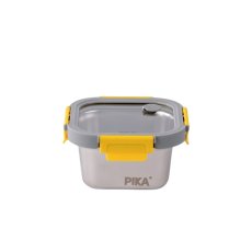 Pika Čtvercový nerezový lunchbox do mikrovlnky 600ml