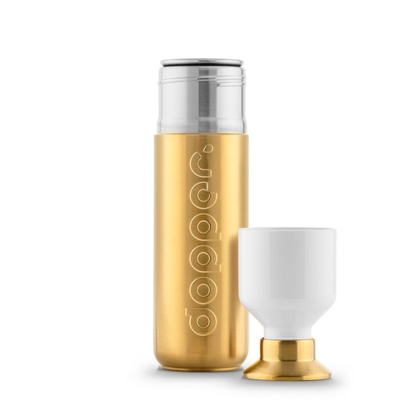 Dopper Metalická nerezová láhev na pití 490ml
