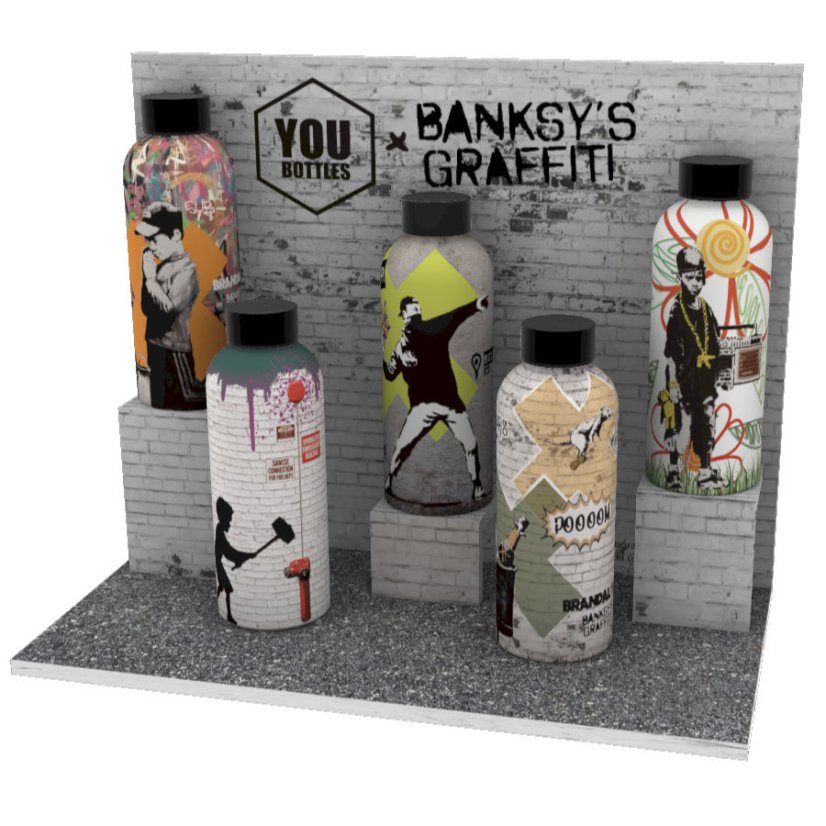 You Bottles Termoláhev na pití Dual Banksy 500 ml
