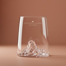 Alaskan Maker designové skleničky na panáky TOPOGRAPHIC 4 ks