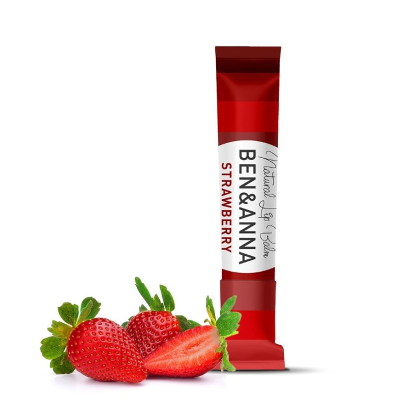 Ben & Anna Balzám na rty Strawberry 6g