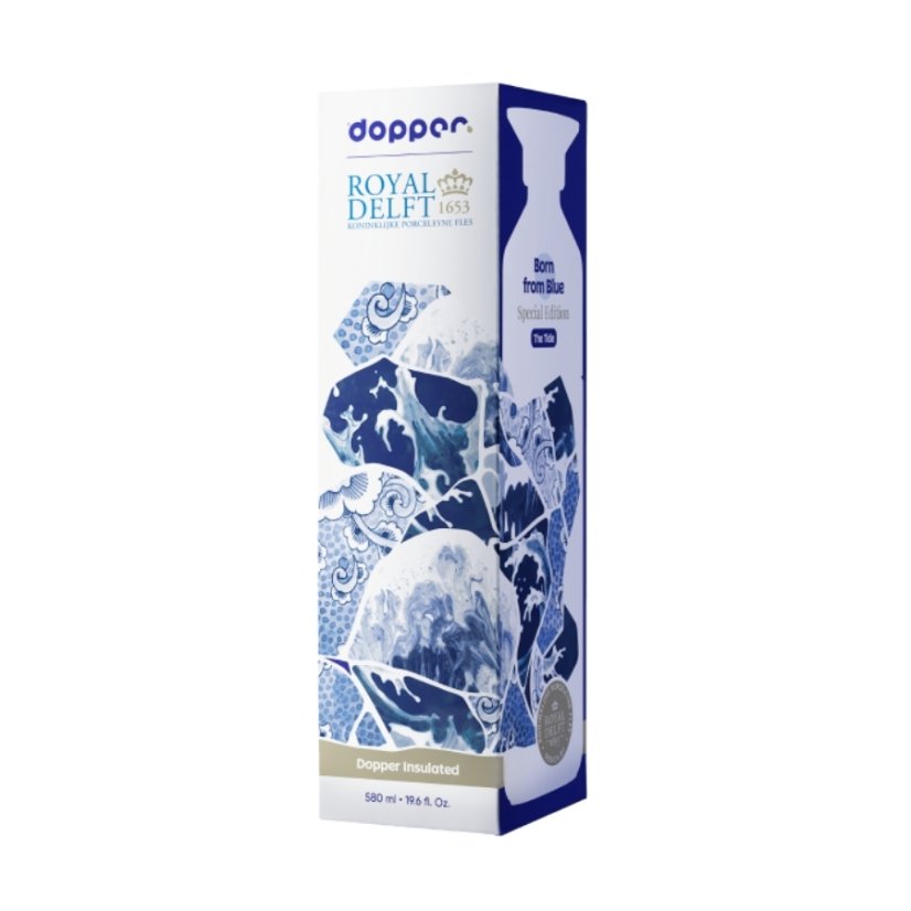 Dopper Nerezová termoska Insulated Royal Delft 580 ml