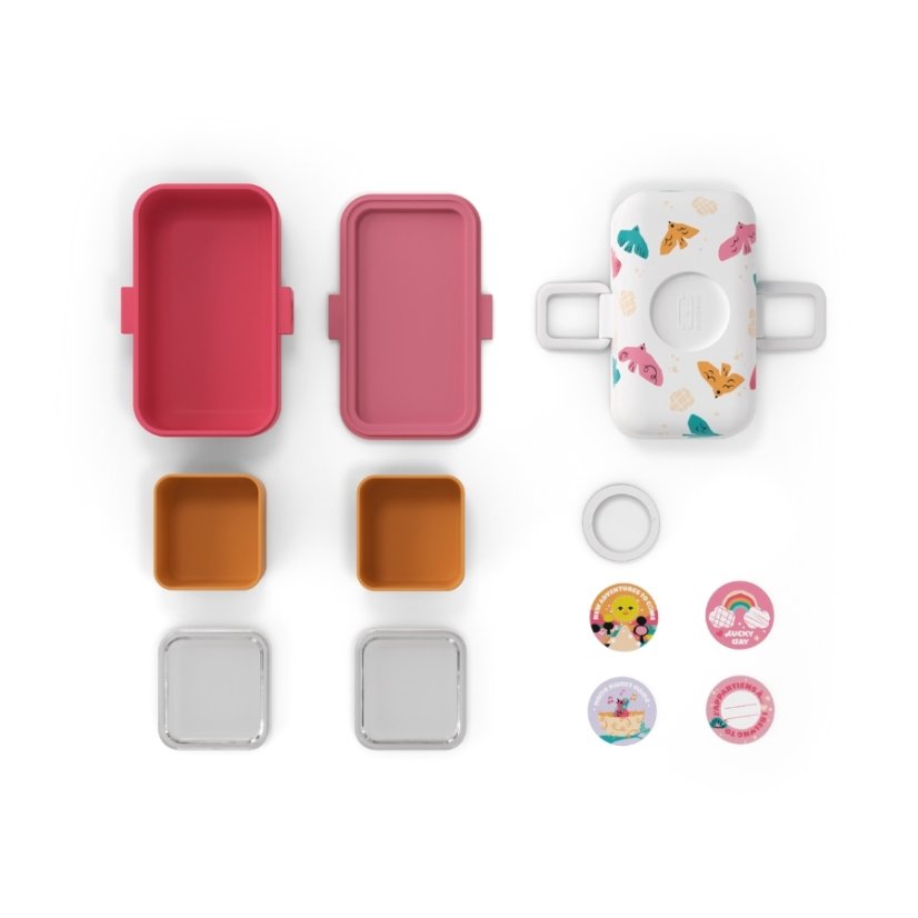 Dětský obědový bento box na jídlo Tresor Graphic Monbento