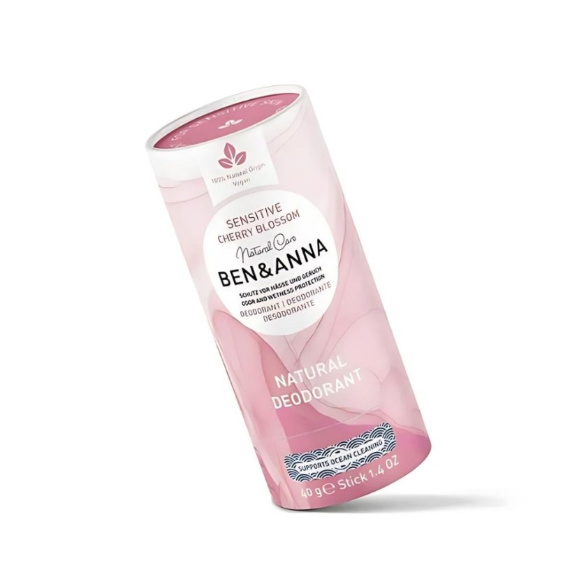 Ben & Anna Tuhý deodorant Sensitive Třešňový květ 40g