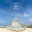 Alaskan Maker Designová křišťálová sklenice Monument Mont Saint Michel