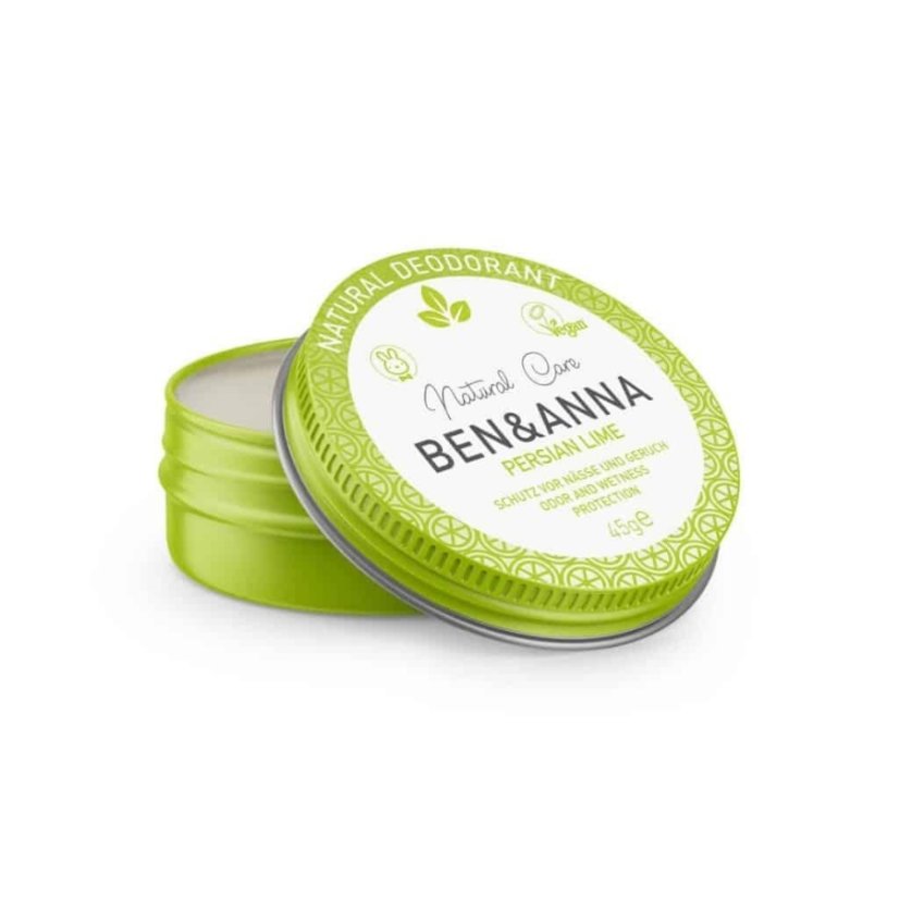 Ben & Anna Krémový deodorant Perská limetka 45 g
