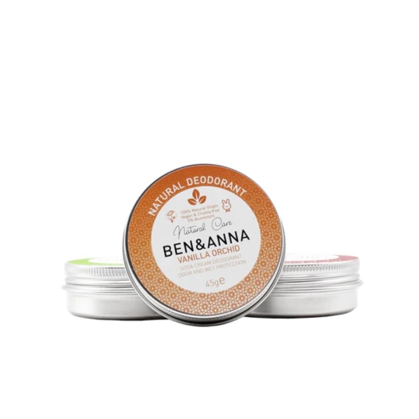 Ben & Anna Krémový deodorant Vanilková orchidej 45 g