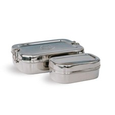 Elephant Box Nerezový lunchbox Jumbo 2v1