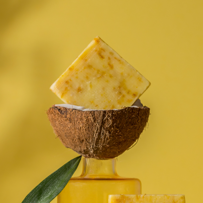 Maison du Solide Tuhé tělové mýdlo Piňa Colada Pierre & Amelie