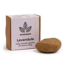 GoodWays tuhý šampon na vlasy Levandule