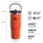 Stanley Tumbler se slámkou/brčkem 890ml