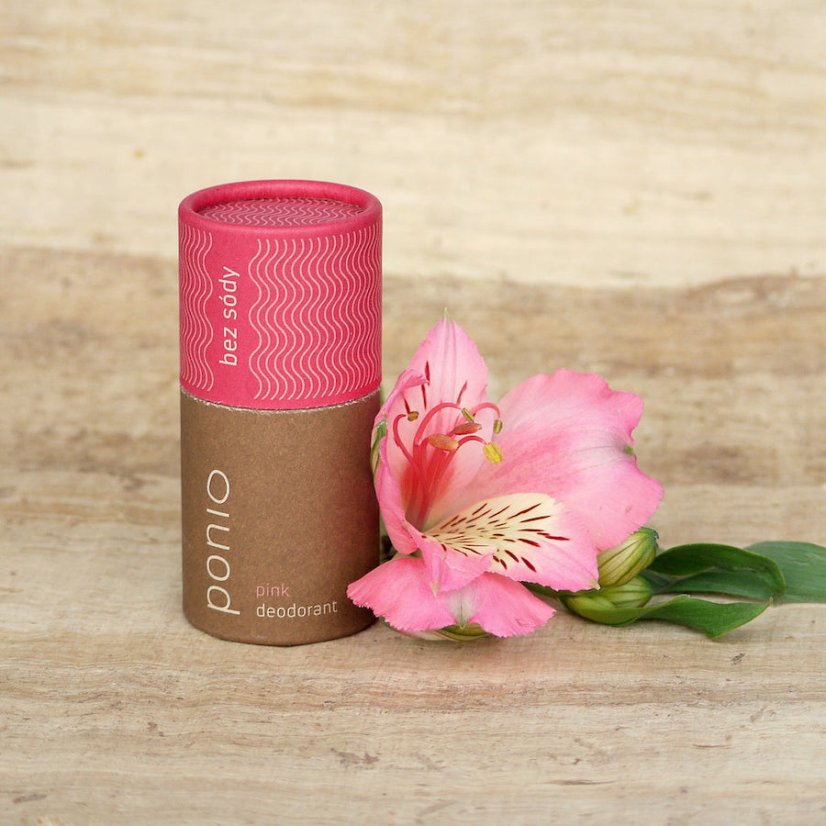 Ponio přírodní tuhý deodorant Pink
