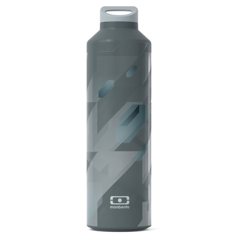 Monbento nerezová termoska s infuzérem Steel Graphic