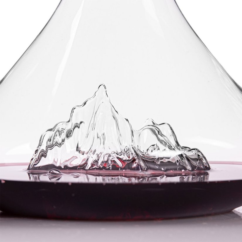 Alaskan Maker Křišťálový dekantér na víno Mont Blanc