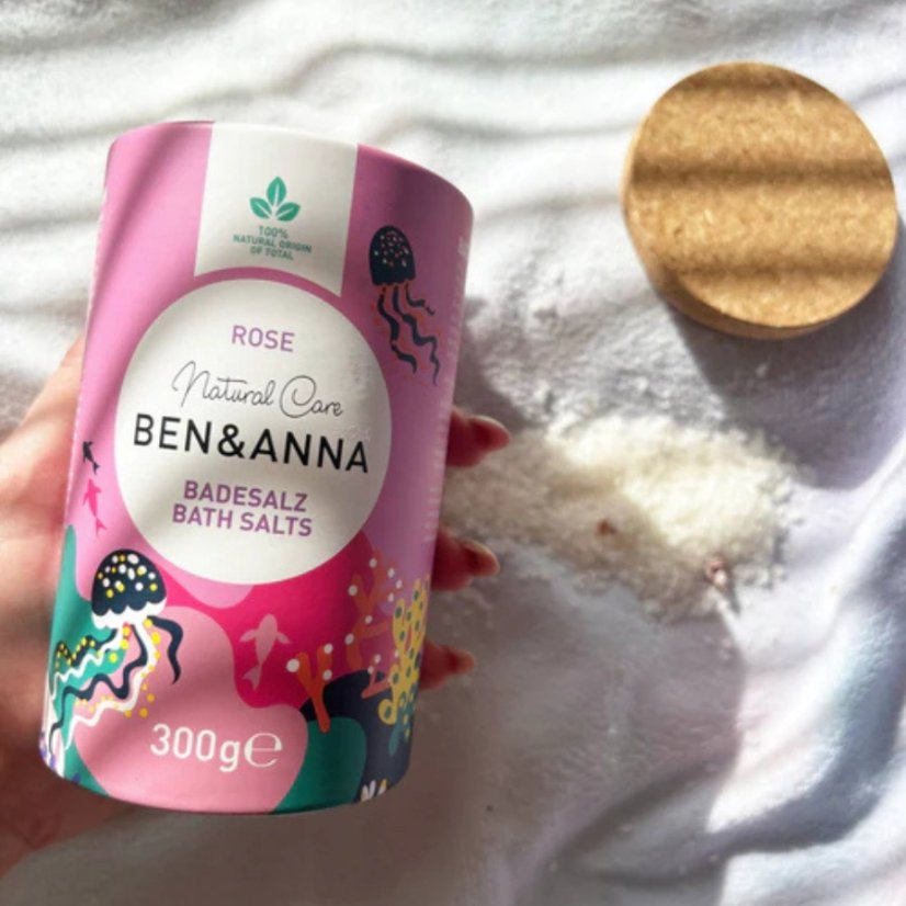 Ben & Anna Sůl do koupele - Rose 300g