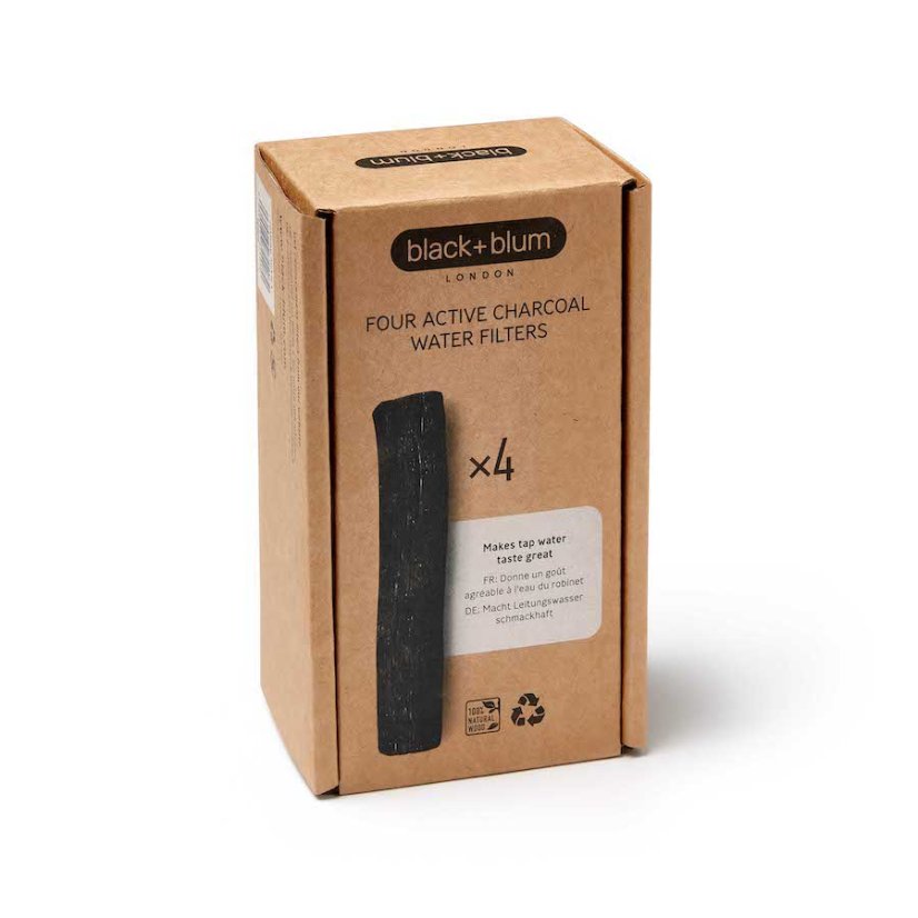 Black + Blum Sada filtrů na vodu z aktivního uhlí