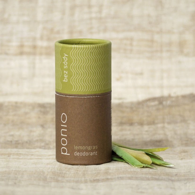 Ponio přírodní tuhý deodorant Lemongras