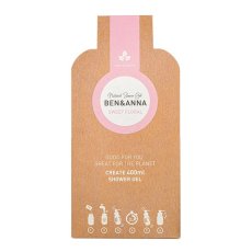 Ben & Anna Sprchový gel v prášku Sweet Floral 2×20g