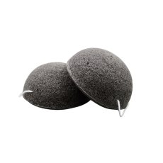 Konjac přírodní pleťová houbička Černé aktivní bambusové uhlí
