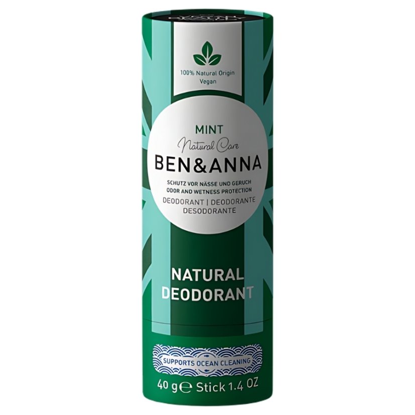Ben & Anna Tuhý deodorant Máta 40g
