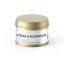 Vontree Candle Vonná sójová svíčka v plechovce Pižmo, Magnolie, Vanilka