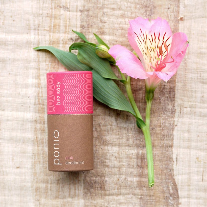 Ponio přírodní tuhý deodorant Pink