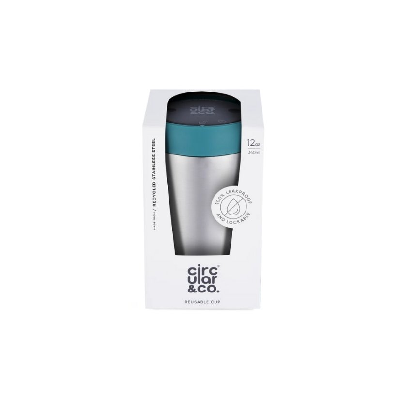 Circular & Co. Recyklovaný nerezový kelímek na pití 340 ml
