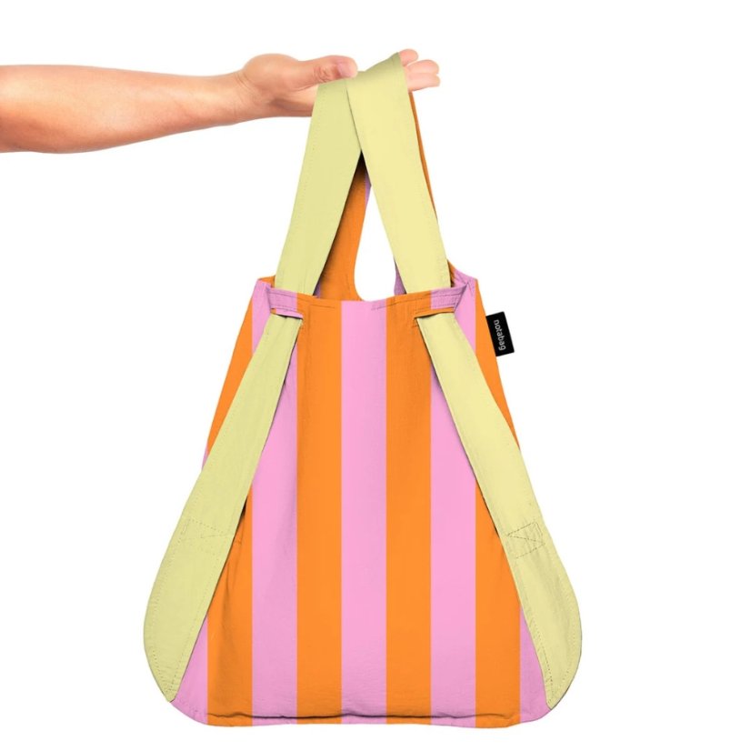 Notabag Skládací taška a batoh Original Stripes