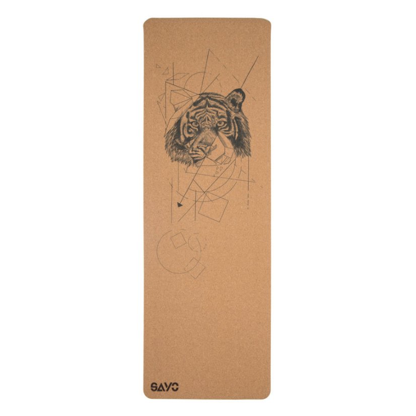Sayo korková podložka na jógu The Tiger