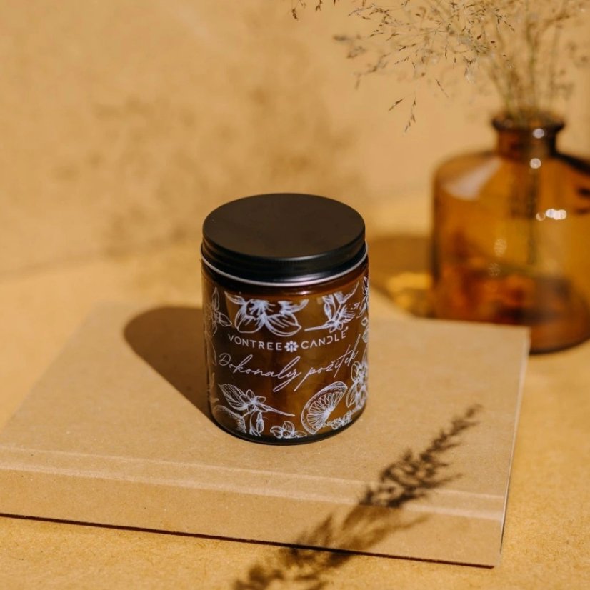 Vontree Candle Sójová vonná svíčka Dokonalý požitek 180 ml