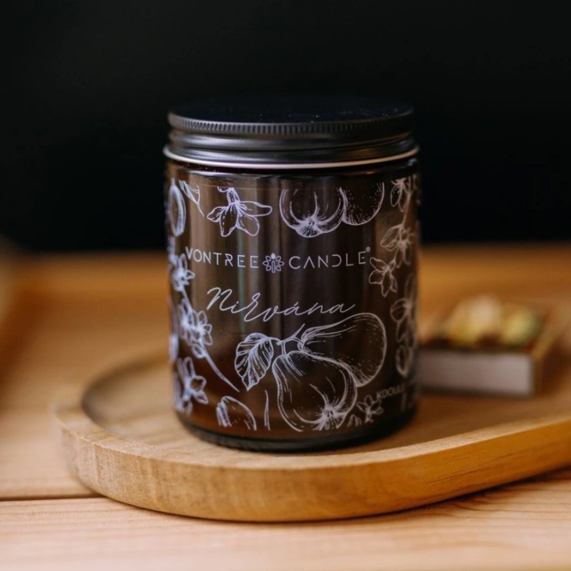 Vontree Candle Sójová vonná svíčka Nirvána 180 ml