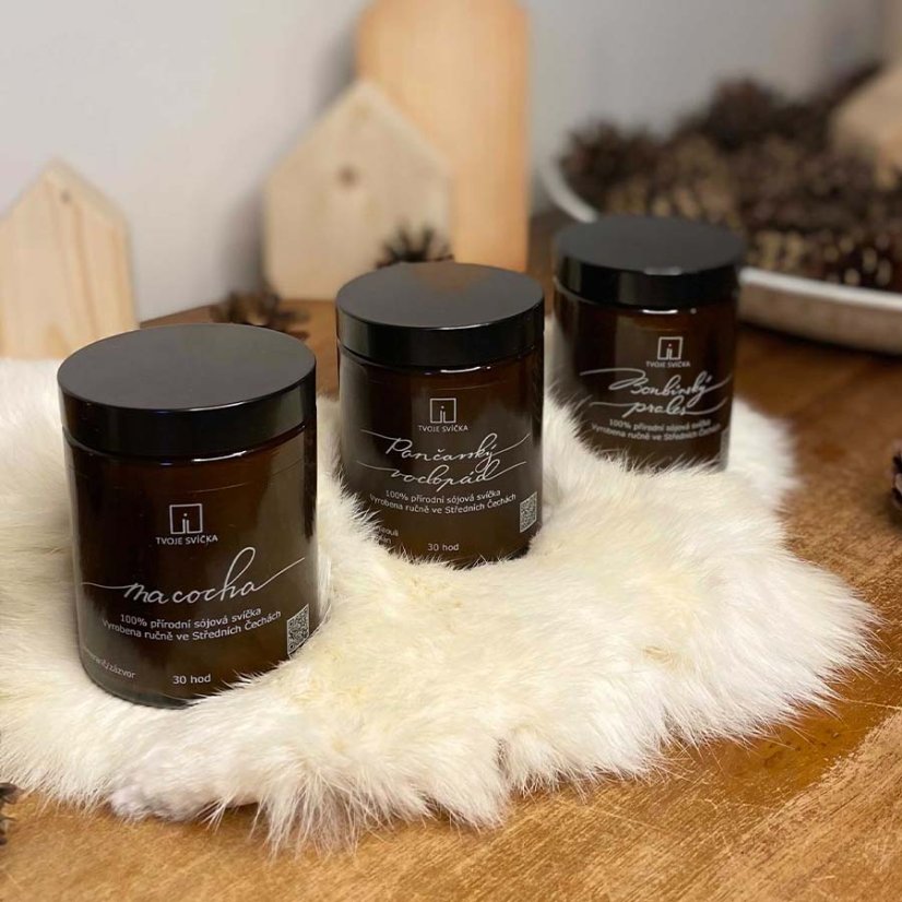 Tvoje svíčka vonná svíčka ve skle Macocha