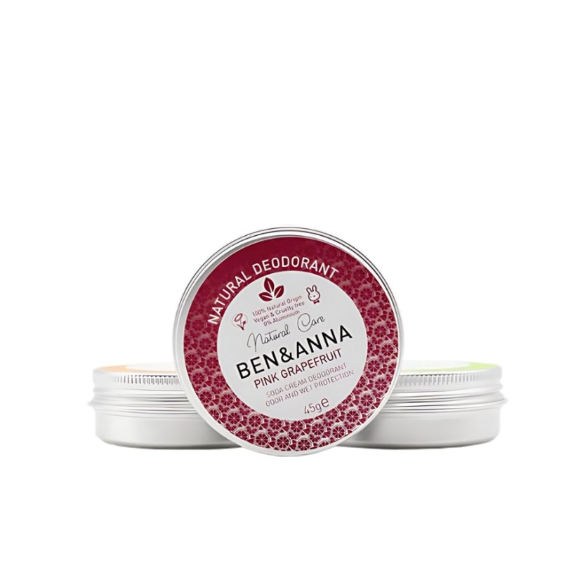 Ben & Anna Krémový deodorant Růžový grapefruit 45 g