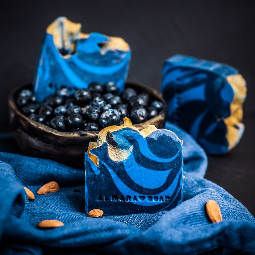 Almara Soap tuhé mýdlo Blueberry Jam