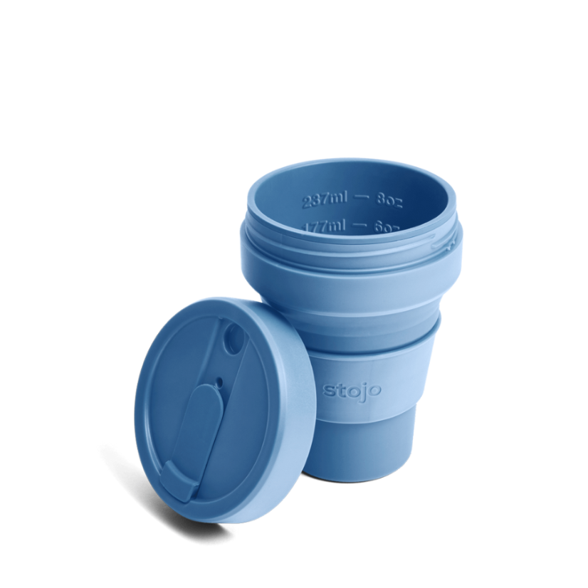 Stojo skládací kelímek s brčkem Junior 237 ml