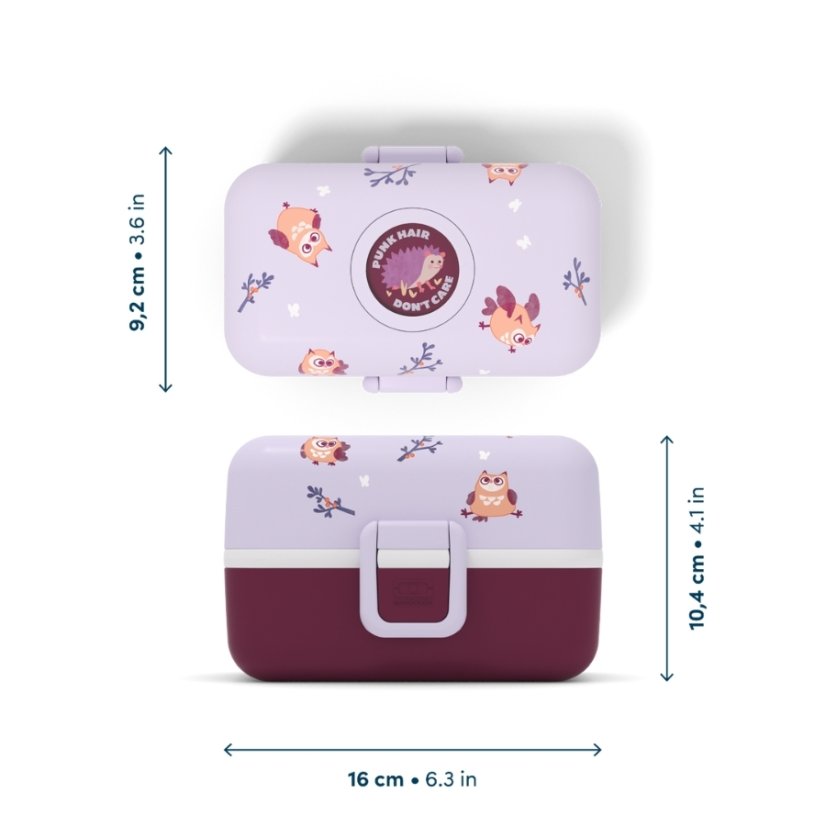 Dětský obědový bento box na jídlo Tresor Graphic Monbento