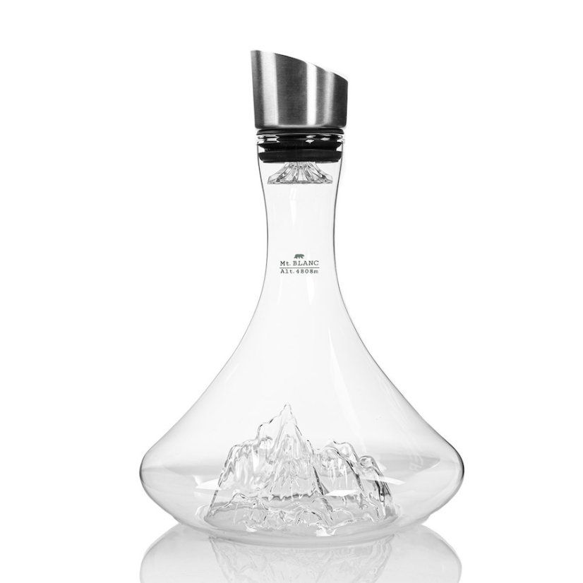 Alaskan Maker Křišťálový dekantér na víno Mont Blanc