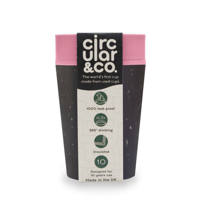 Circular & Co. recyklovaný kelímek na kávu 227 ml