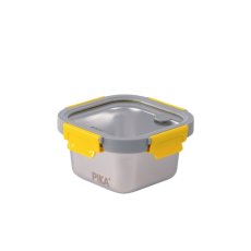 Pika Čtvercový nerezový lunchbox do mikrovlnky 600ml