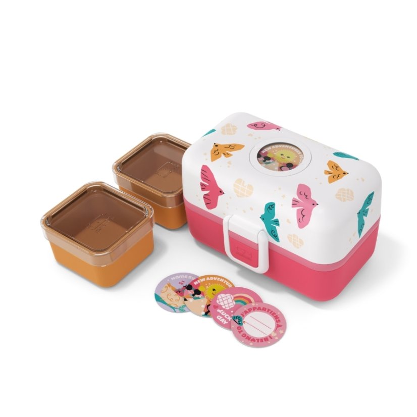 Dětský obědový bento box na jídlo Tresor Graphic Monbento