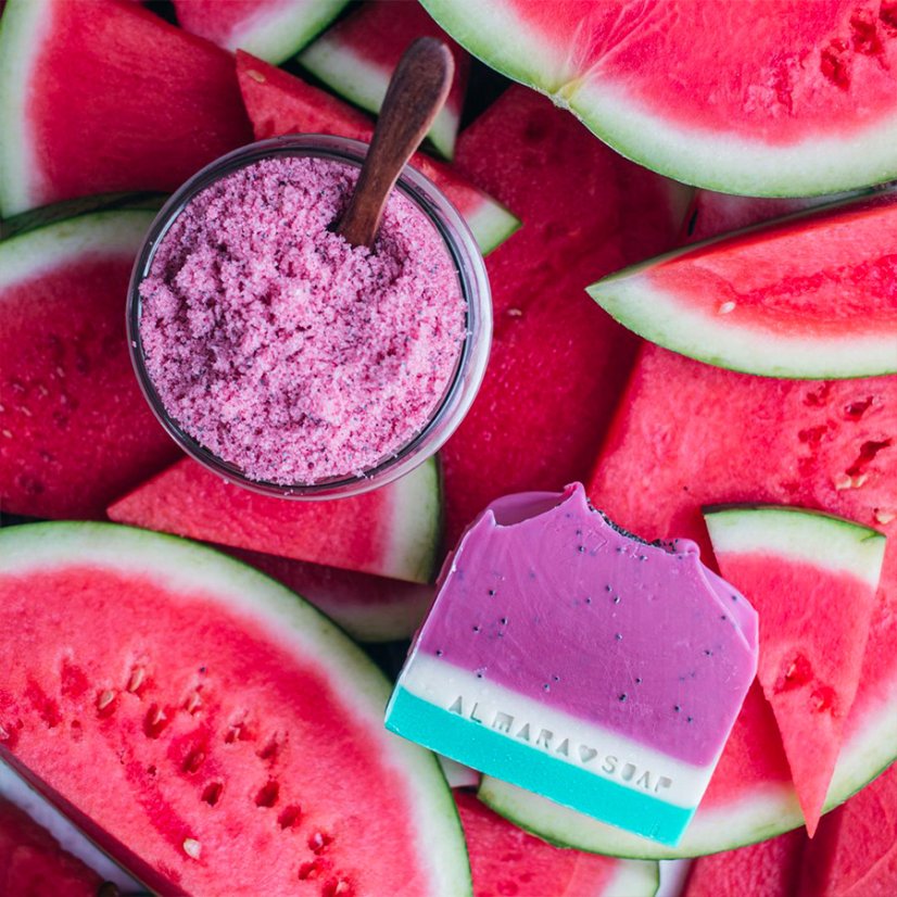 Almara Soap Přírodní scrub na tělo Watermelon Kiss