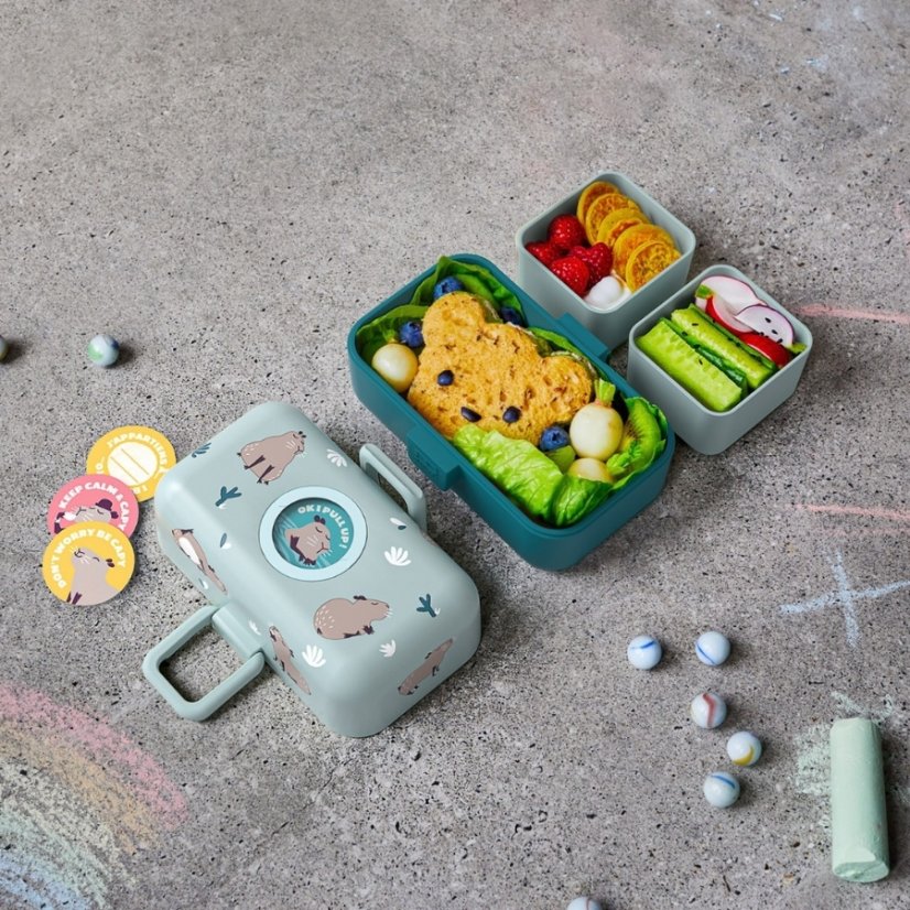 Dětský obědový bento box na jídlo Tresor Graphic Monbento