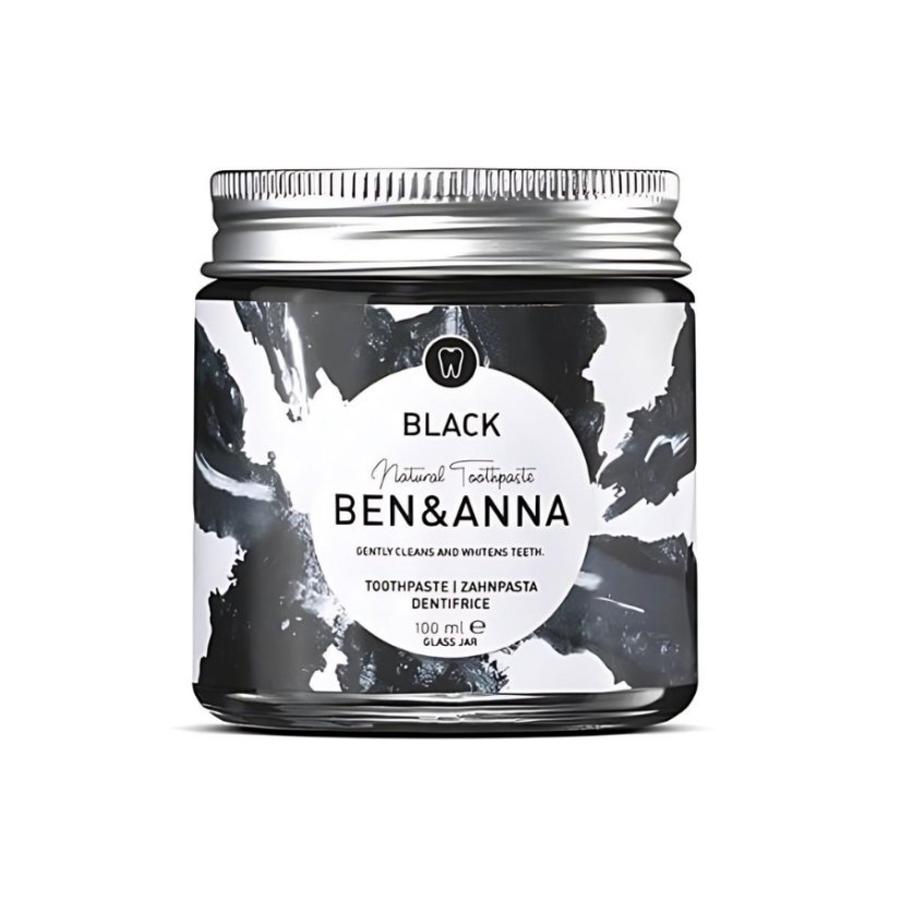 Ben & Anna Zubní pasta pro bělení zubů s aktivním uhlím 100 ml