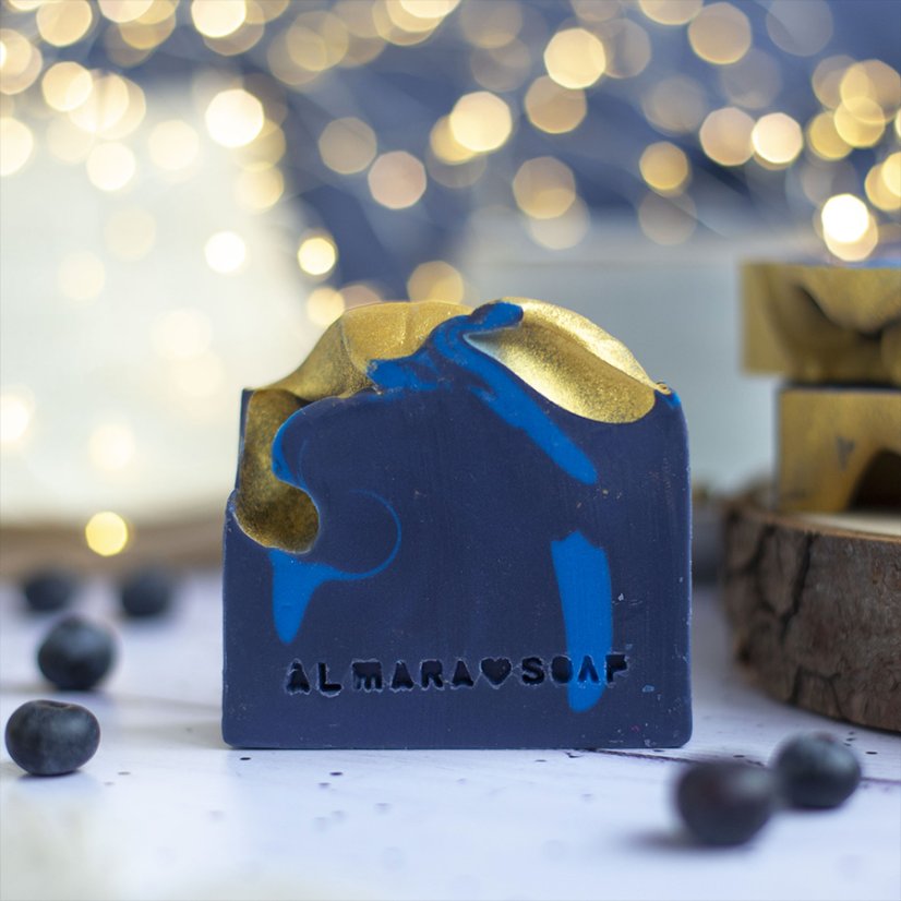Almara Soap tuhé mýdlo Blueberry Jam